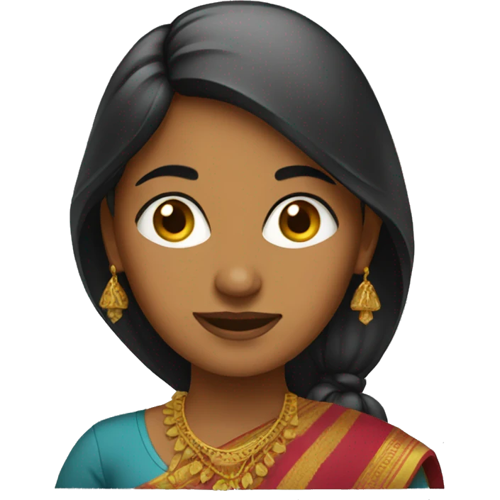 Indian lady emoji