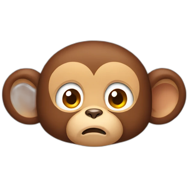monkey ears closed emoji