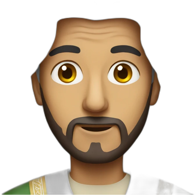 Saudi man emoji