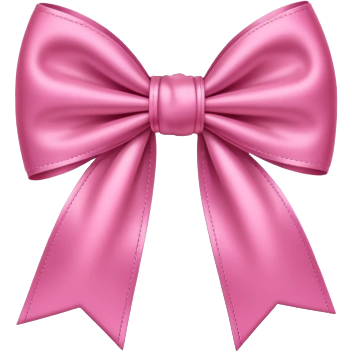 pink bow emoji