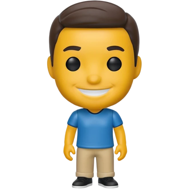 Fanko Pop Figure man emoji