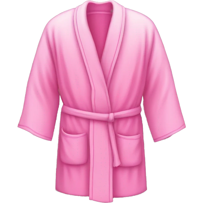 Pink robe emoji