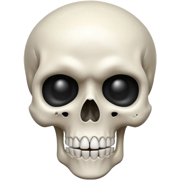 shocked skull emoji
