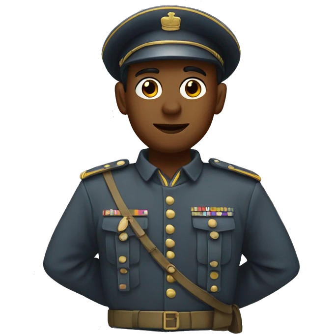 Salutierender Soldat  emoji