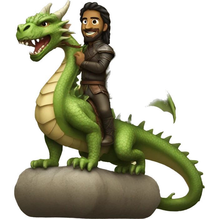 Me on dragon emoji