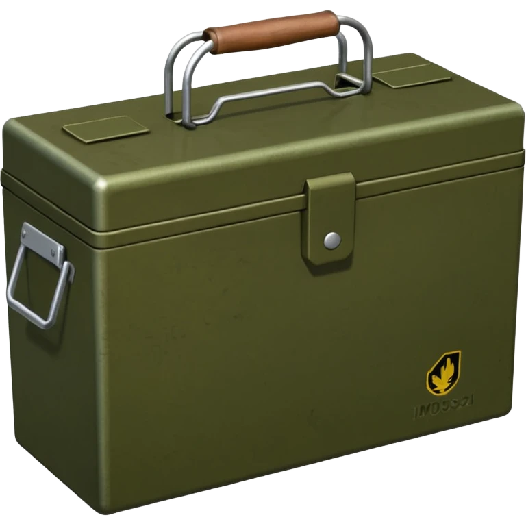 7.62 millimeter ammunition box emoji