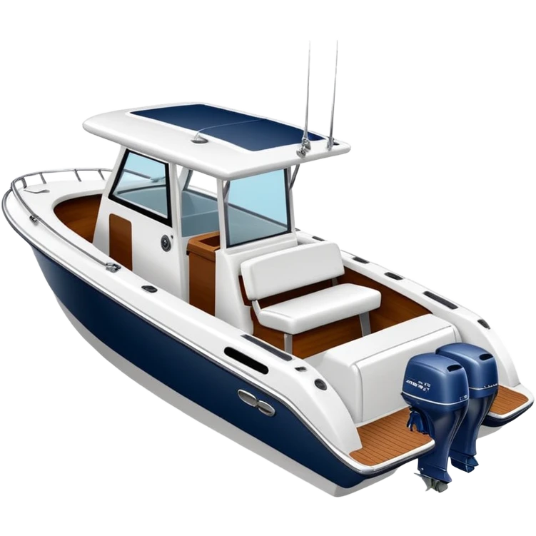 CENTER CONSOLE BOAT emoji