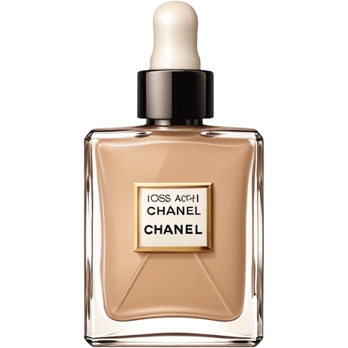 beige chanel makeup bottle emoji