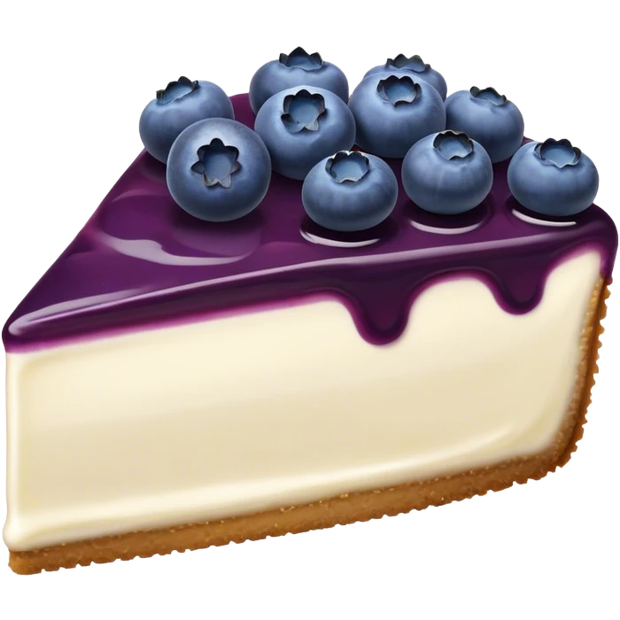Blueberry Cheesecake  emoji