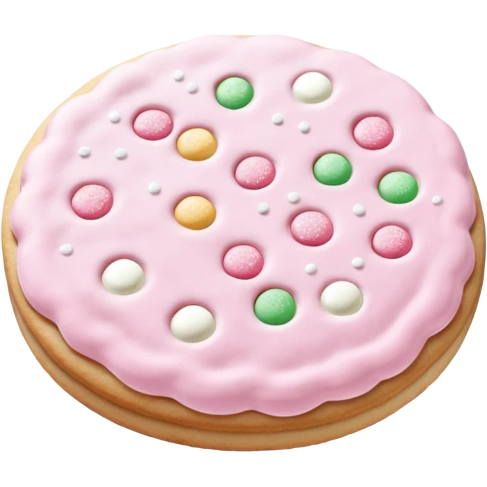Light pink and white milk and cookies for santa emoji