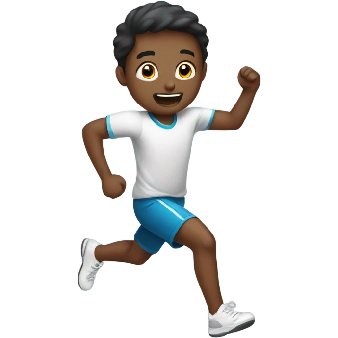boy getting active emoji