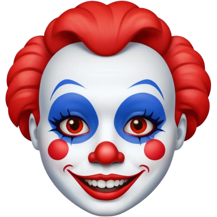 cara de payaso emoji