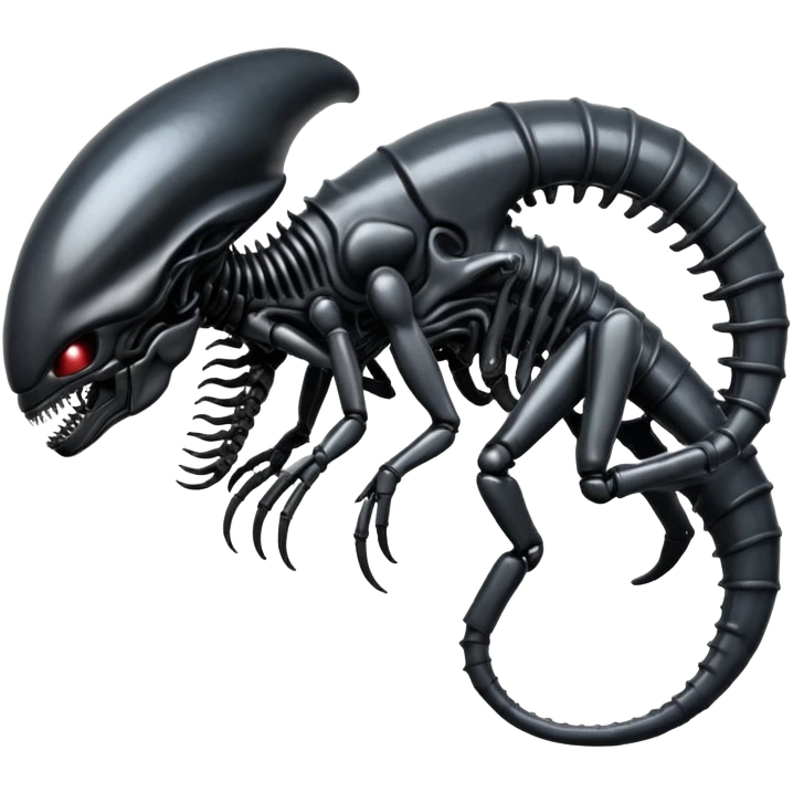 A xenomorph emoji