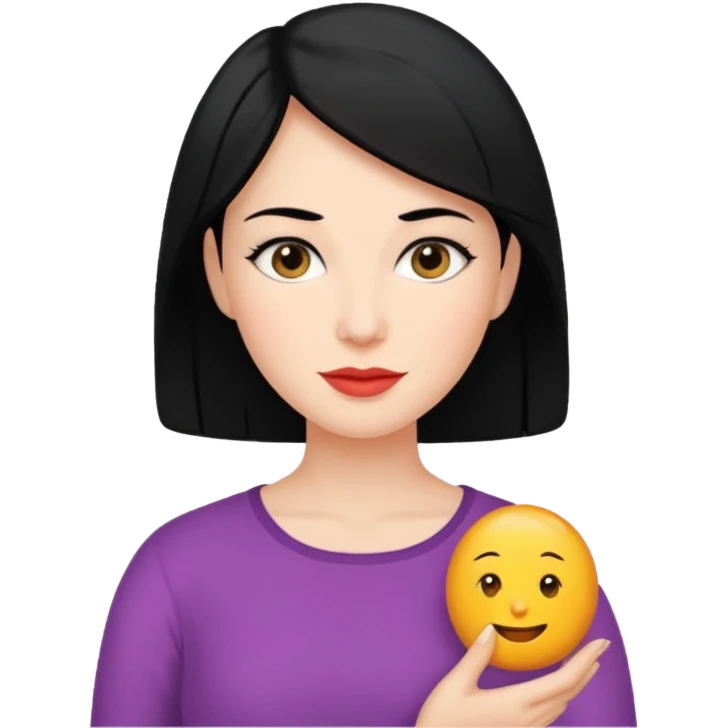 Best mom in the world with black hair emoji