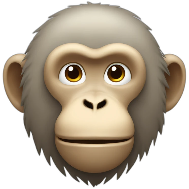 Snow monkey emoji