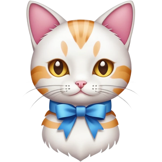 kurdele takan kedi  emoji