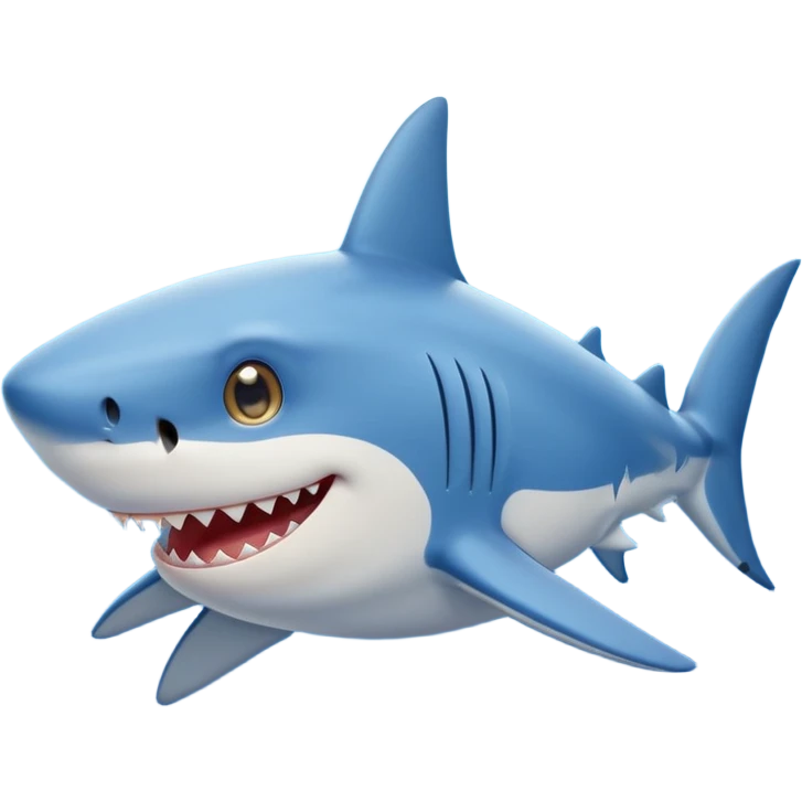 Please create the shark emoji with star eyes for me to copy and paste emoji