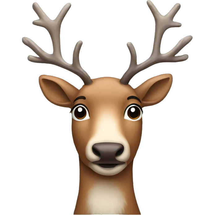 Reindeer emoji