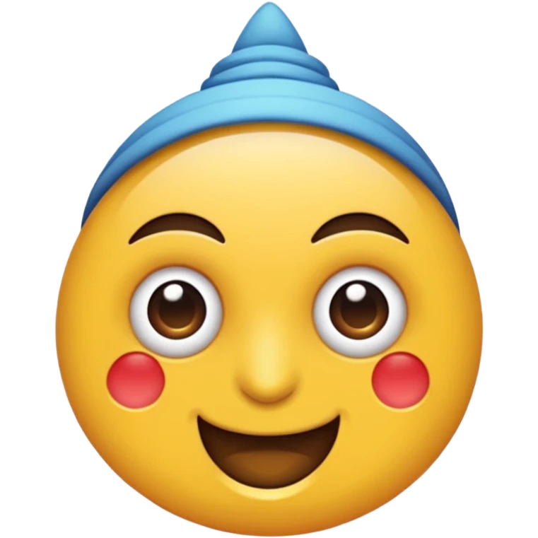 Mavi renkte bir bayrak yap emoji