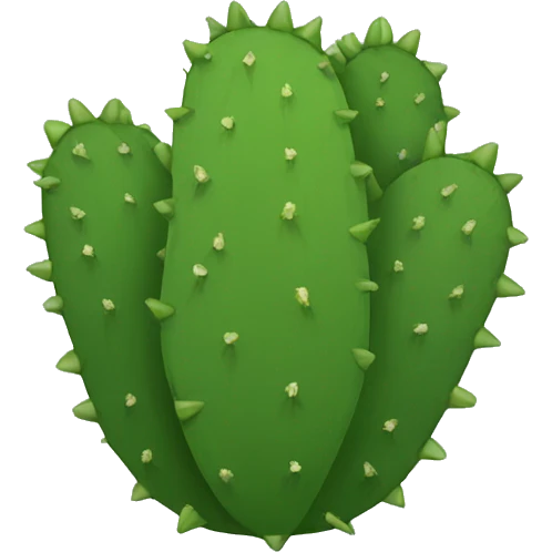 round Nopal emoji