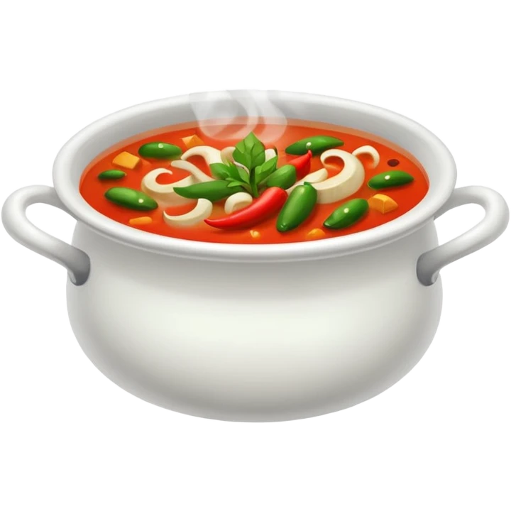 Spicy soup emoji