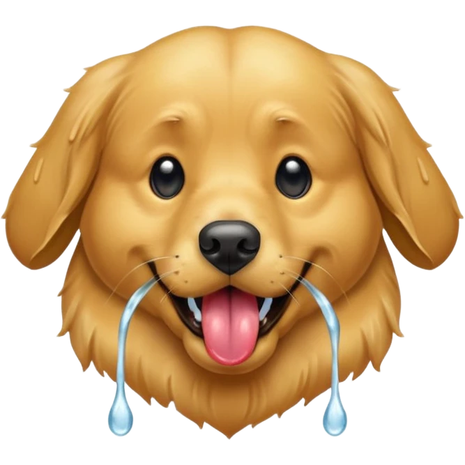 tongue out slobbering  emoji