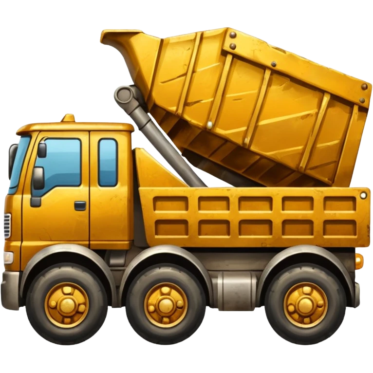 gold ore truck emoji