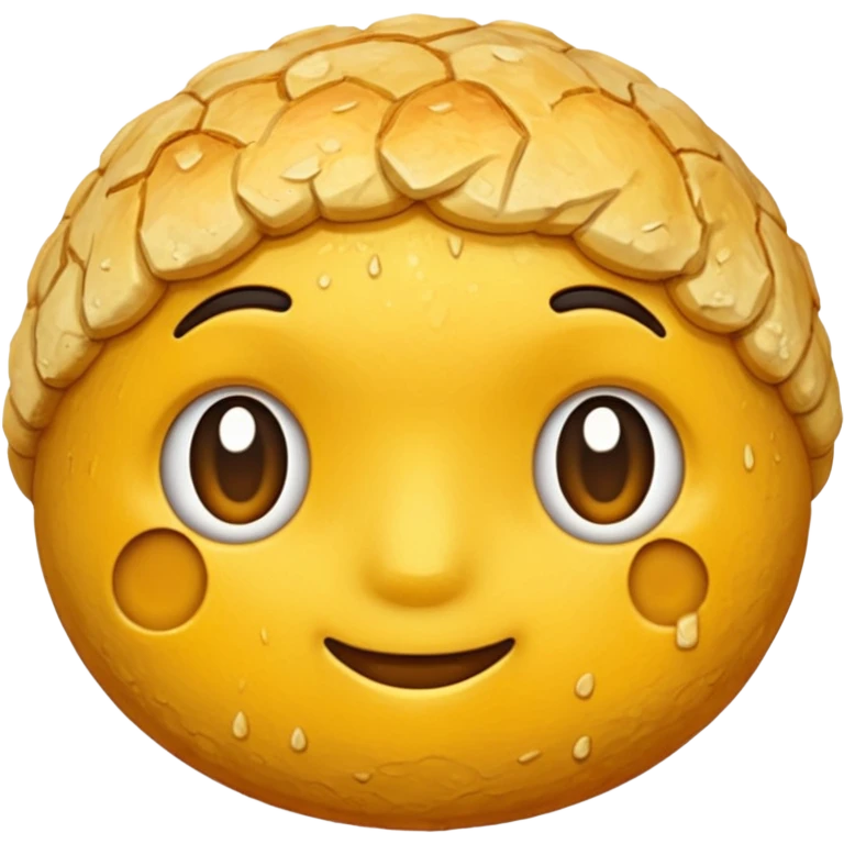 菠蘿包黃色淨係要個包 emoji