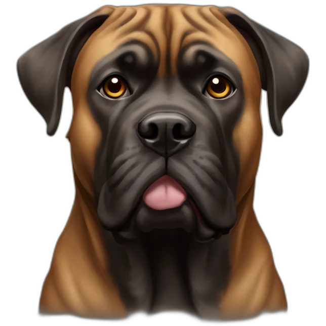 brindle bull mastiff emoji