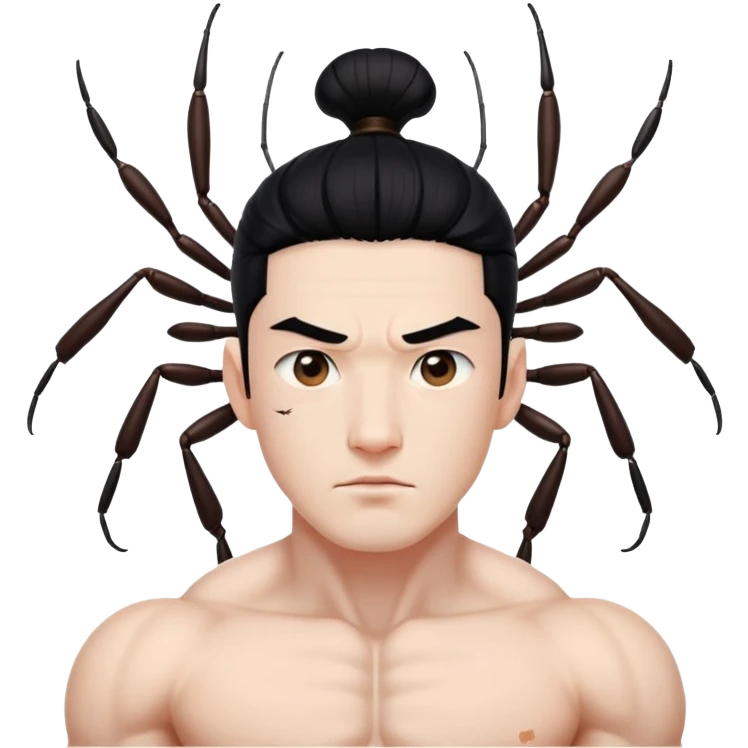 Sung Jin Woo from Solo Leveling facing the ant king of Jeju Island emoji