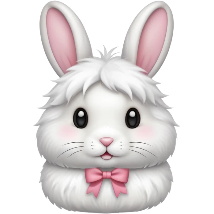 кролик з бантіком emoji