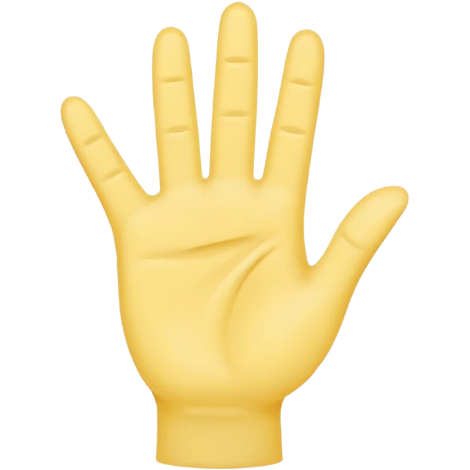 Make a YVL hand emoji doing the YVL hand signal emoji