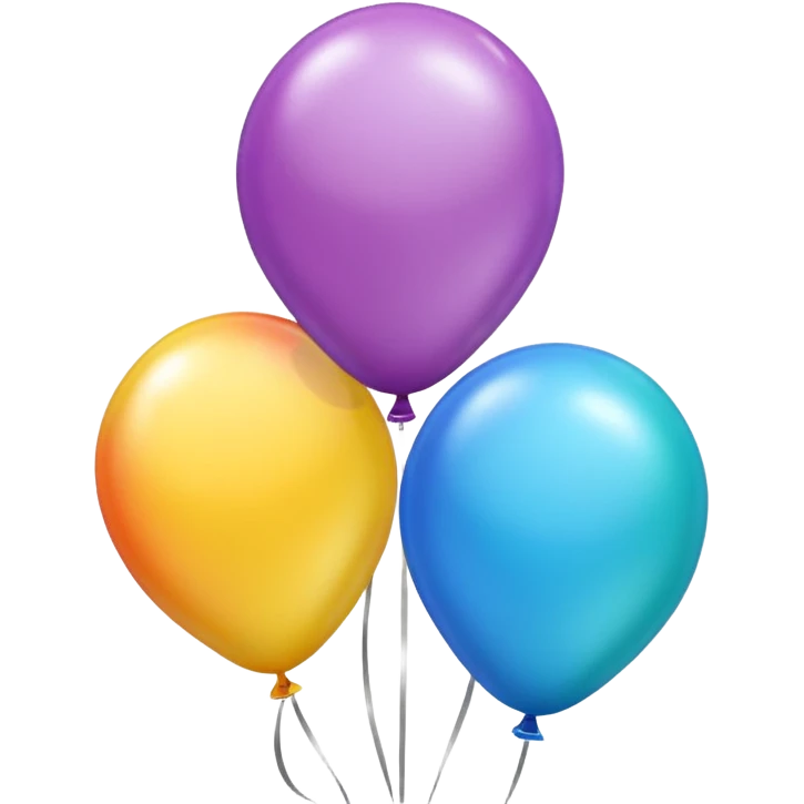 3 BALLOONS  emoji