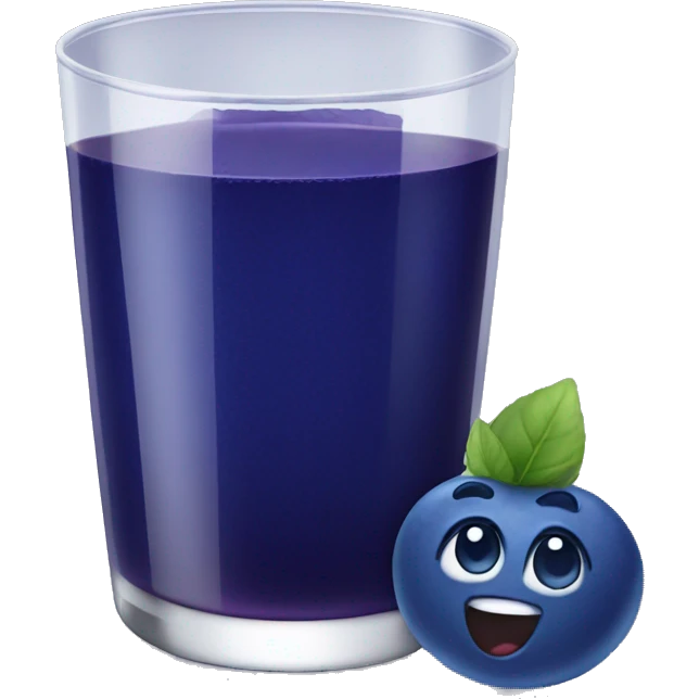 blueberry juice emoji