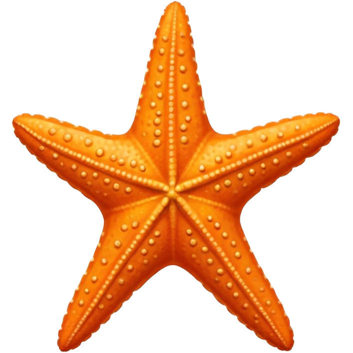 Estrella de mar normal sin rostro emoji