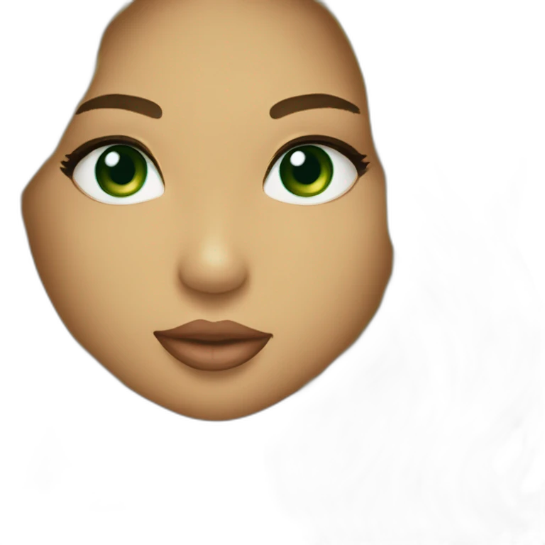 kiss-kiss romeo santos and girl green eyes and very long blond hair emoji