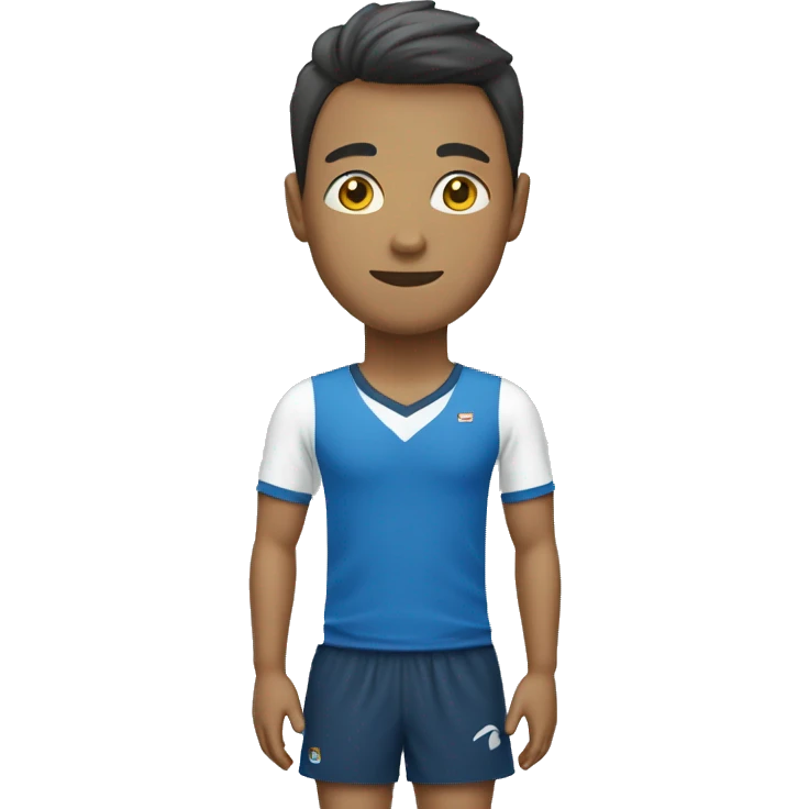 Ninho en chemise de sport emoji