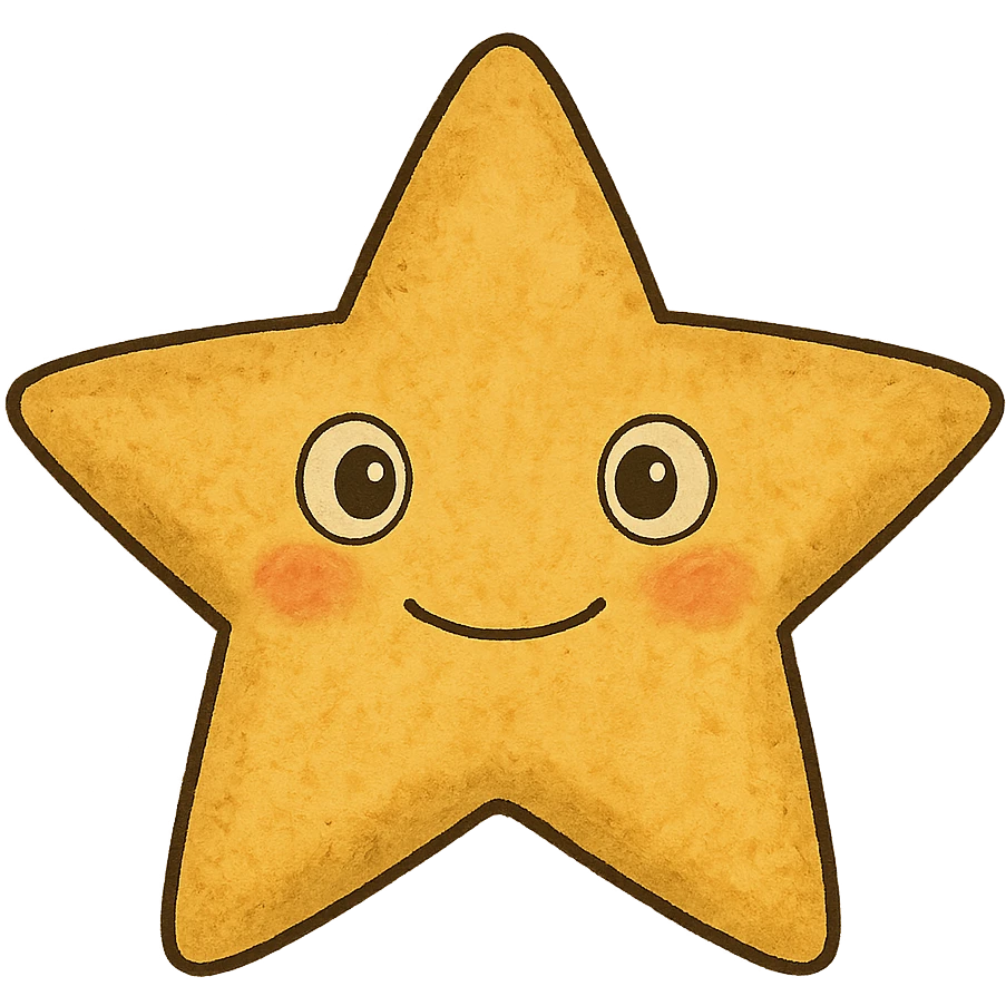 ghibli style star emoji