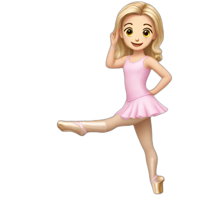 Pointe shoe fitter emoji