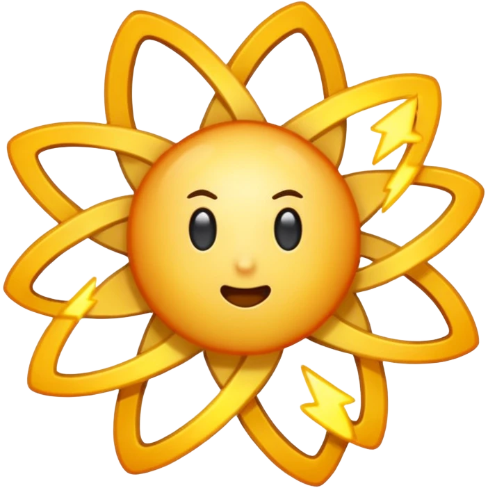 photon, electron emoji