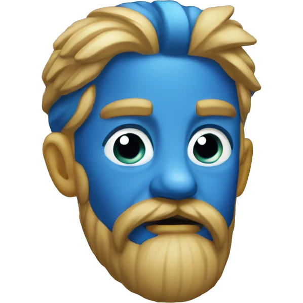 Blue tik emoji