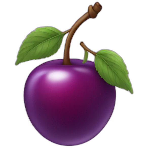 Purple Cherry emoji