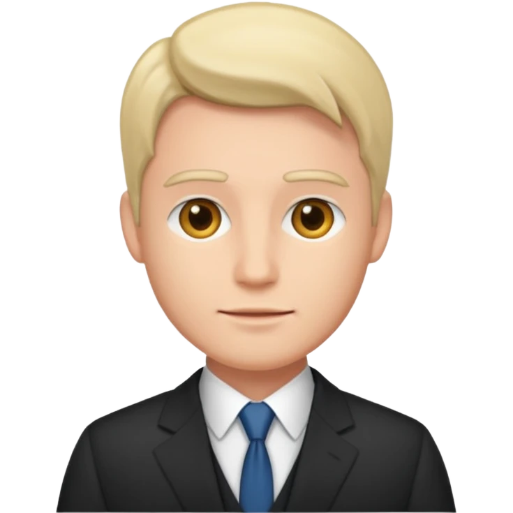 man wearing suit  emoji