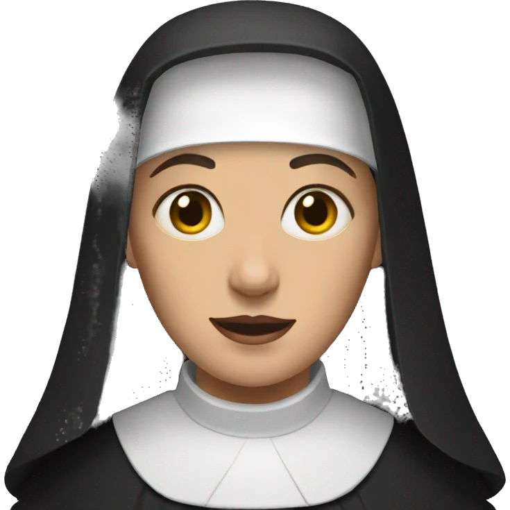 The nun emoji