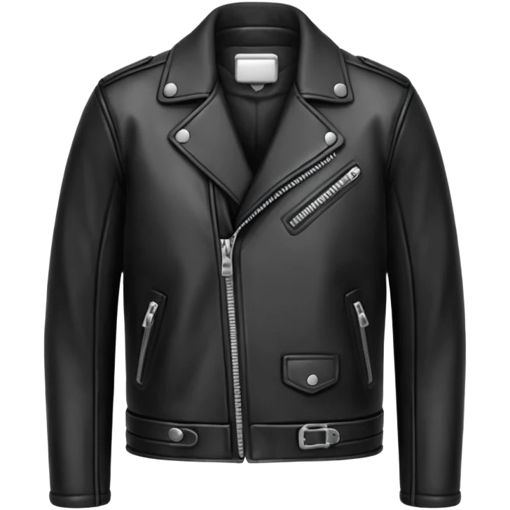 leather jacket emoji
