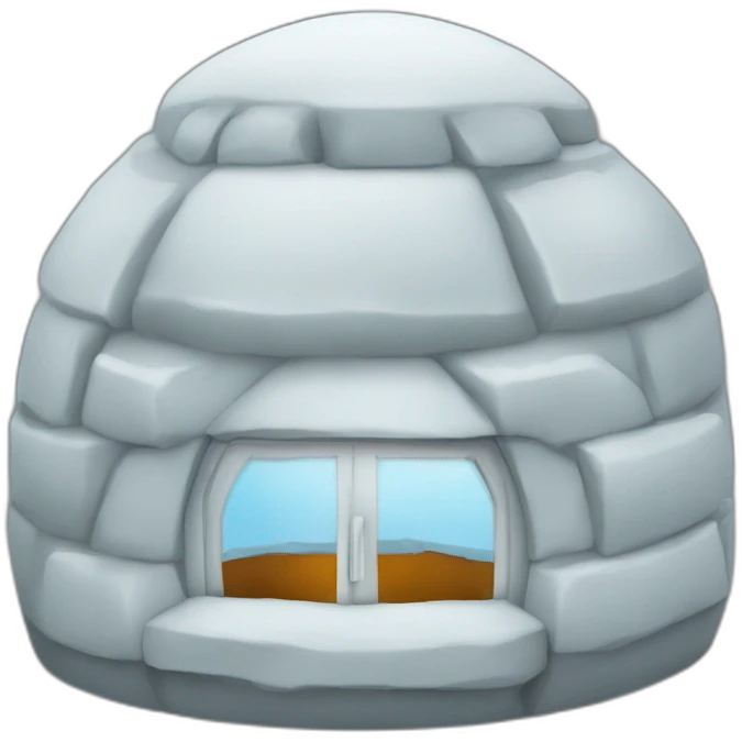 igloo super hot emoji