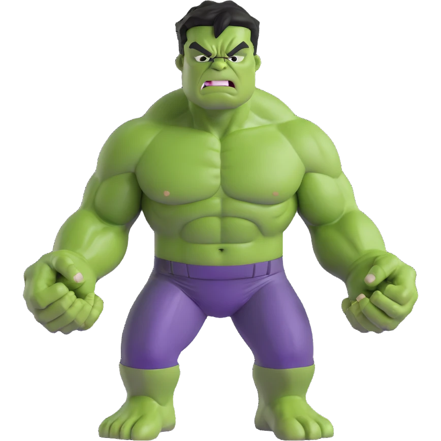 hulk superhero green angry emoji
