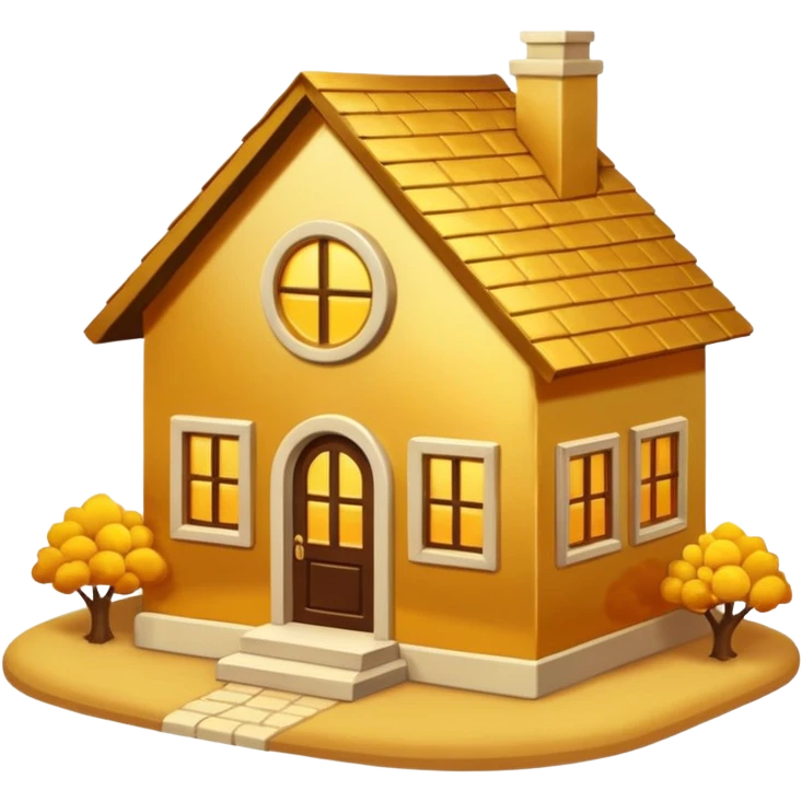 golden home sun emoji