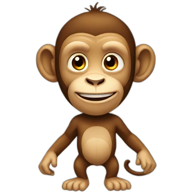 human monkey emoji