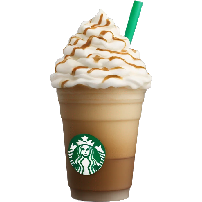 Starbucks frappe emoji